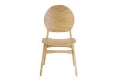Chaises scandinaves en bois clair (lot de 2) ELTON
