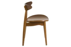 Chaises scandinaves en bois foncé frêne (lot de 2) WALFORD