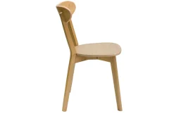 Chaises vintage bois clair chêne (lot de 2) DOVE