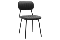 Chaises vintages noires (lot de 2) GALWAY