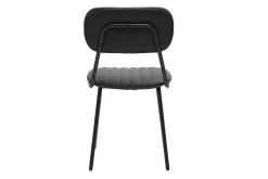Chaises vintages noires (lot de 2) GALWAY