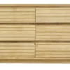 Commode en bois manguier massif 6 tiroirs L110 MATCHA