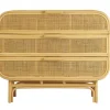 Commode en rotin 3 tiroirs L100 cm LUWAK