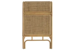 Commode vintage en rotin 3 tiroirs L120 cm GALON