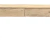 Console avec rangements en bois clair manguier massif L105 cm LATIKA