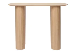 Console design en bois clair L100 cm FOLEEN
