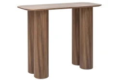 Console design en bois foncé L100 cm FOLEEN