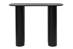 Console design en bois noir L100 cm FOLEEN