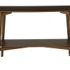 Console en bois foncé L120 cm CENDY