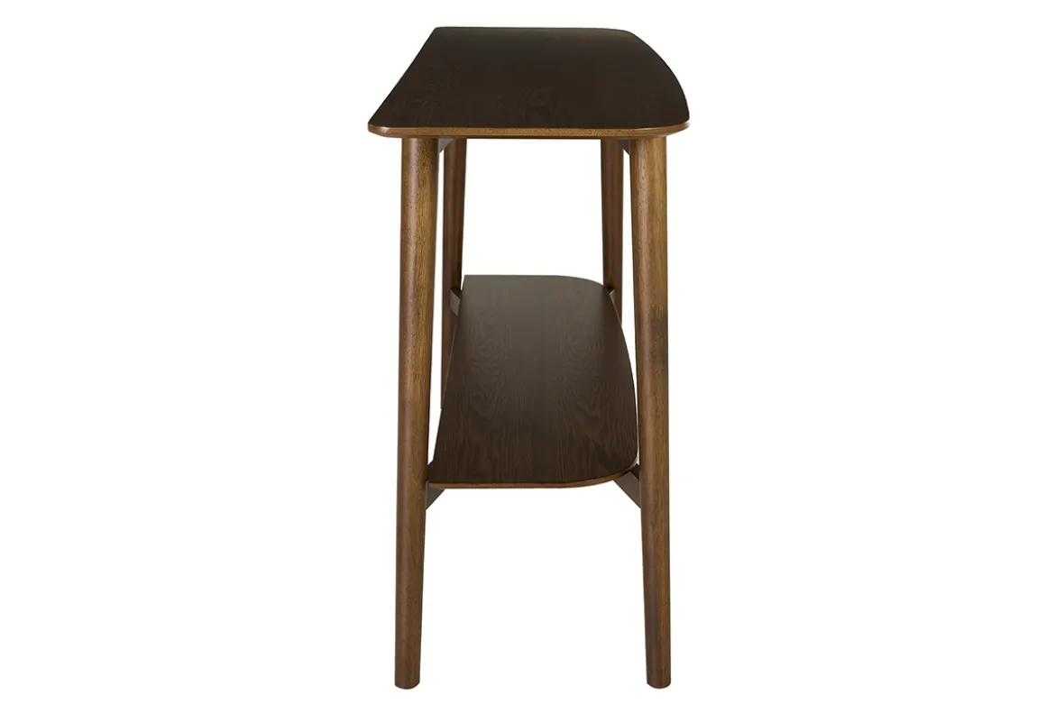 Console en bois foncé L120 cm CENDY