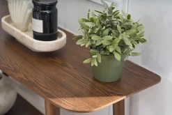 Console en bois foncé L120 cm CENDY
