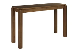 Console en bois foncé noyer L120 cm RAYA