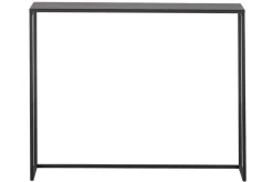 Console industrielle en métal noir L100 cm KARL