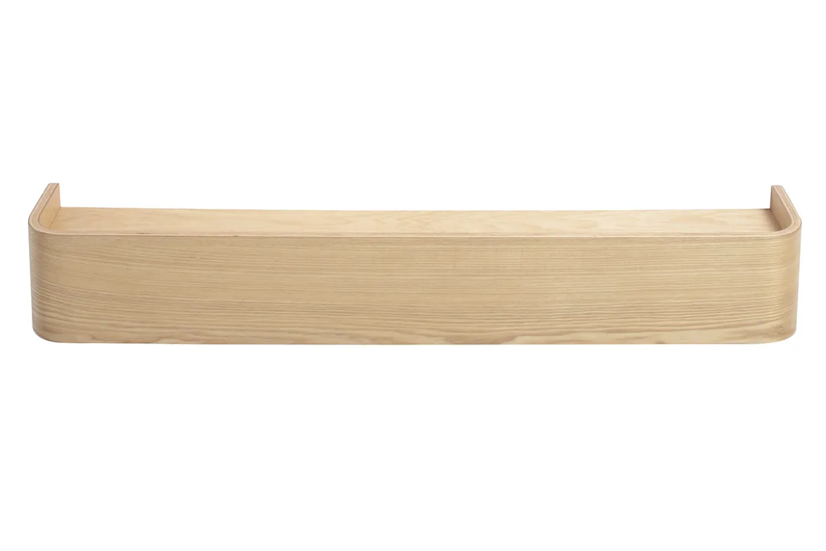 Etagère murale bois clair frêne L90 cm HOPE