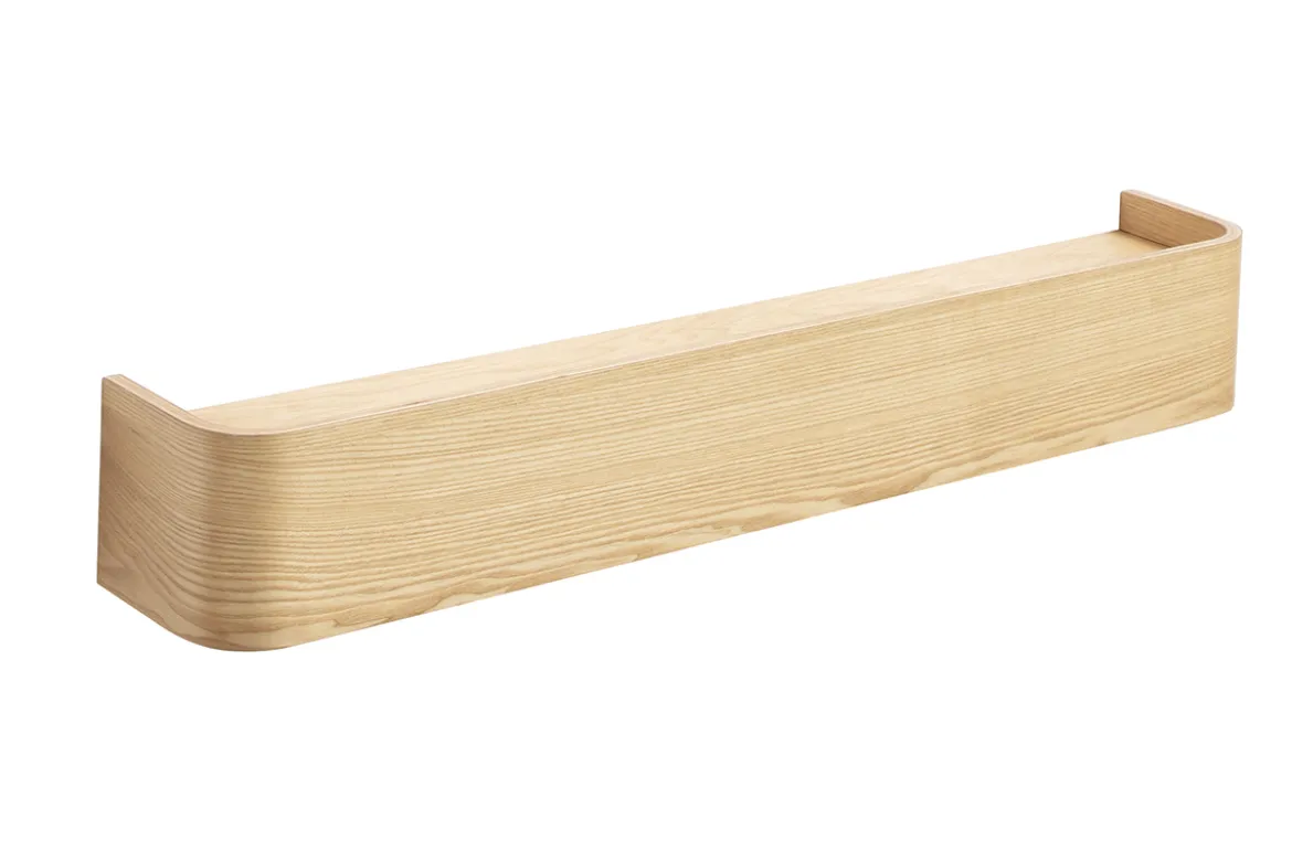 Etagère murale bois clair frêne L90 cm HOPE