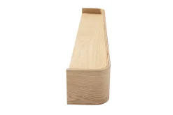 Etagère murale bois clair frêne L90 cm HOPE