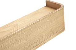 Etagère murale bois clair frêne L90 cm HOPE