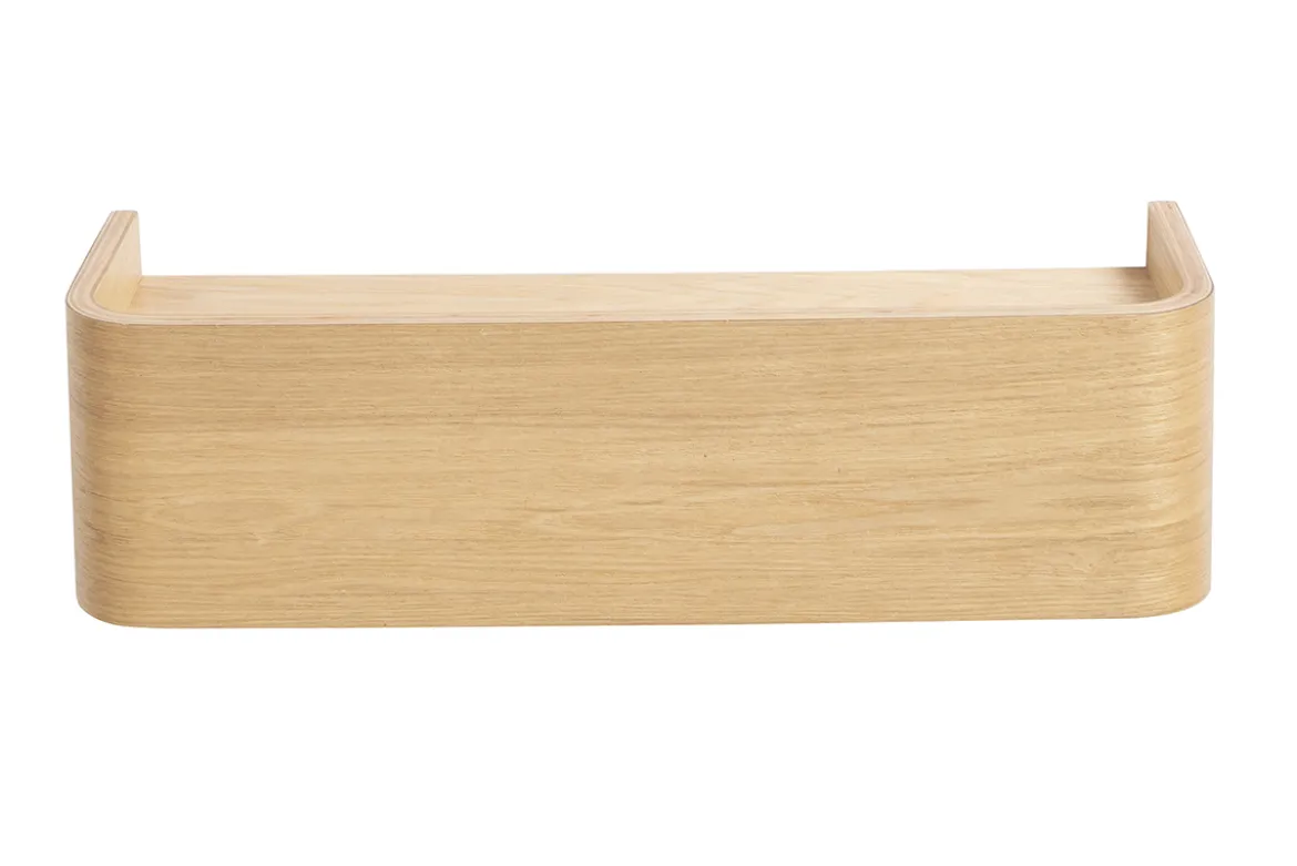 Etagère murale bois clair frêne L48 cm HOPE