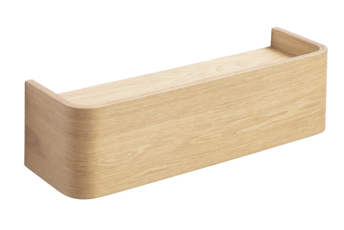 Etagère murale bois clair frêne L48 cm HOPE