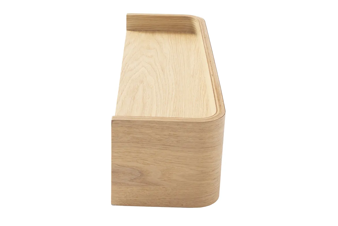 Etagère murale bois clair frêne L48 cm HOPE