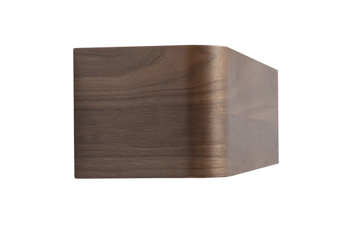 Etagère murale bois foncé noyer L48 cm HOPE