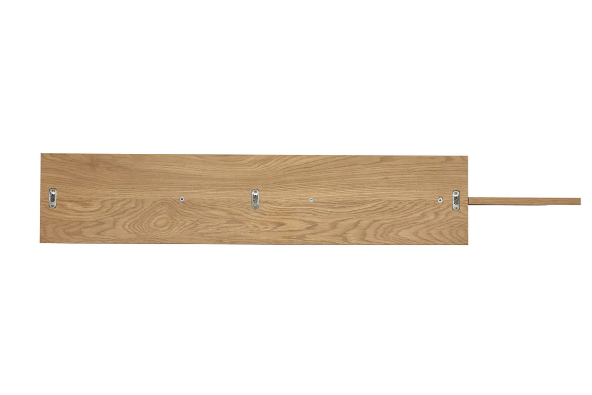 Etagère murale finition bois clair chêne L120 cm CIME