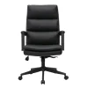 Fauteuil de bureau à roulettes noir SAEL
