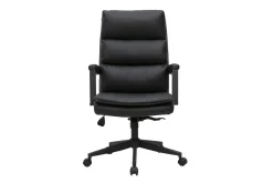 Fauteuil de bureau à roulettes noir SAEL