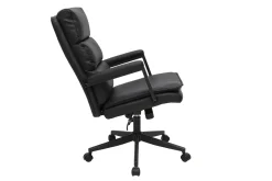 Fauteuil de bureau à roulettes noir SAEL
