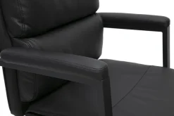 Fauteuil de bureau à roulettes noir SAEL