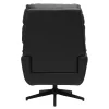 Fauteuil pivotant noir JONAH