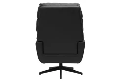 Fauteuil pivotant noir JONAH