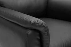 Fauteuil pivotant noir JONAH
