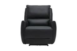 Fauteuil relax électrique noir RACHEL