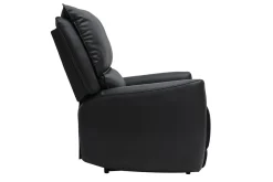 Fauteuil relax électrique noir RACHEL