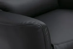 Fauteuil relax électrique noir RACHEL