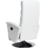 Fauteuil relax manuel blanc NELSON