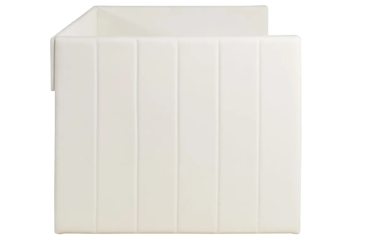 Lit gigogne blanc 90x190 cm ELIE