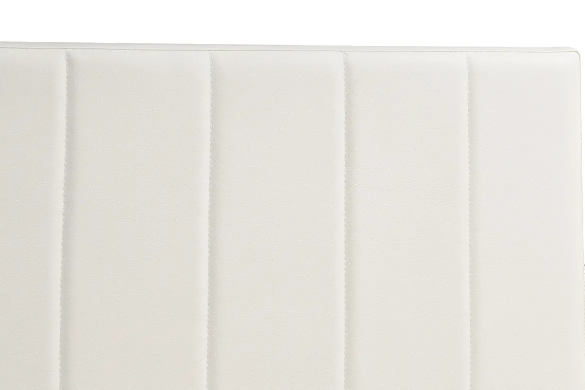Lit gigogne blanc 90x190 cm ELIE