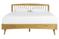 Lit 2 places 160x200 en bois TERRY