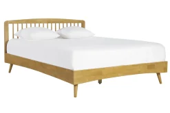 Lit 2 places 160x200 en bois TERRY