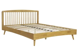 Lit 2 places 160x200 en bois TERRY