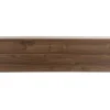 Élément mural TV horizontal finition bois foncé noyer L137.5 cm ETERNEL