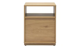 Meuble de rangement avec tiroirs finition bois clair chêne L50 cm SEVILLE