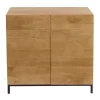 Meuble de salle de bain en bois manguier massif L80 cm YPSTER