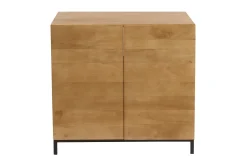 Meuble de salle de bain en bois manguier massif L80 cm YPSTER
