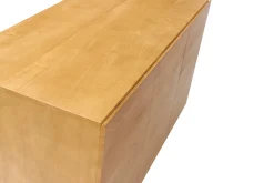 Meuble de salle de bain en bois manguier massif L120 cm YPSTER