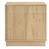 Meuble de salle de bain en bois chêne massif L80 cm ALISTAIR