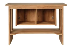 Meuble de salle de bain en bois teck massif L120 cm ALBE