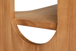 Meuble de salle de bain en bois teck massif L120 cm ALBE